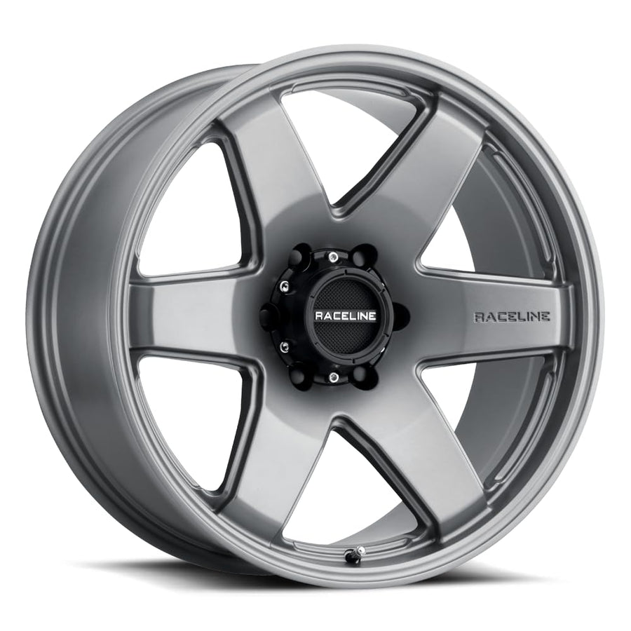 Raceline 942GS ADDICT Satin Gray Wheel (18 x 9. inches /6 x 139 mm, 12 mm Offset)