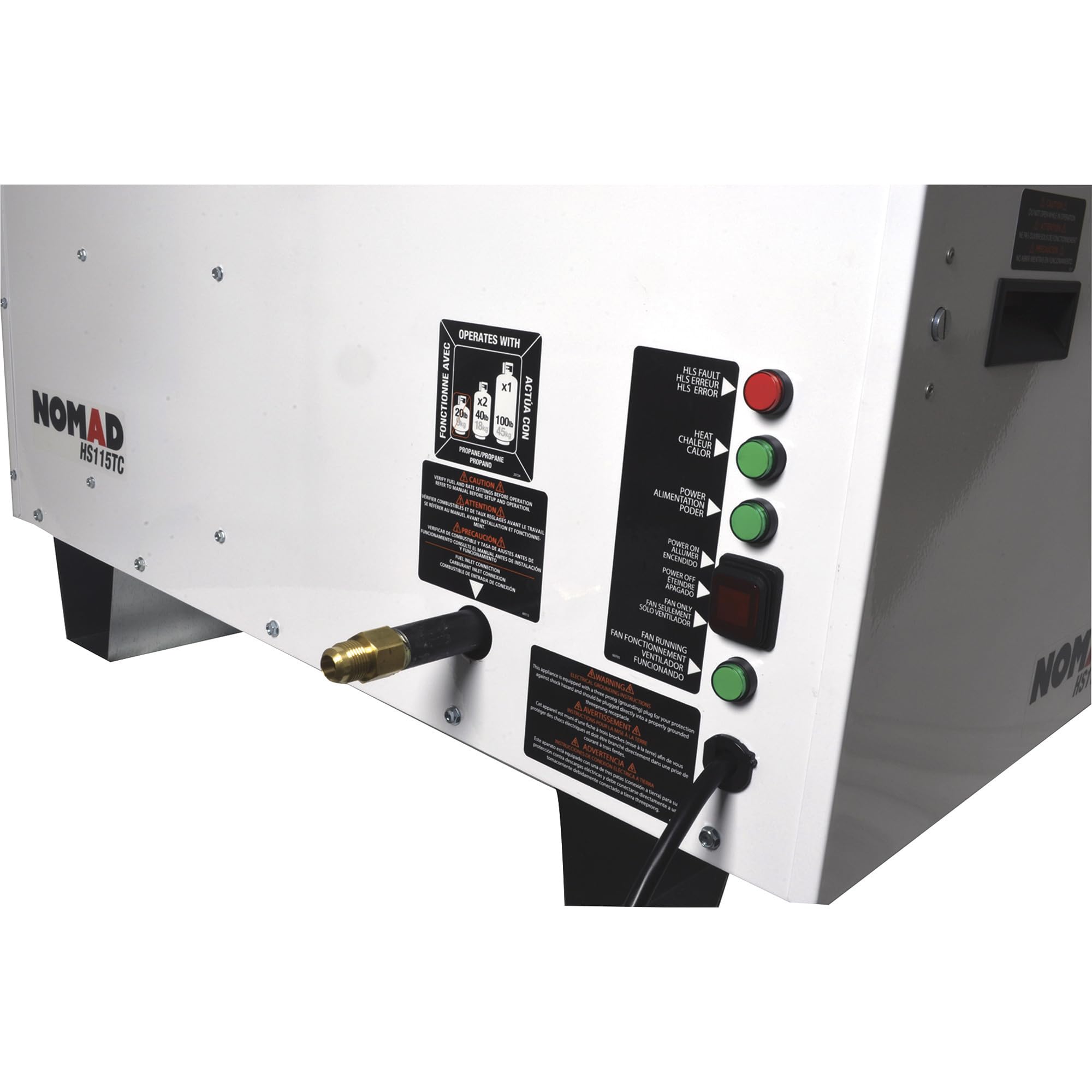 HS115TC, HEAT STAR, DUAL FUEL DUAL RATE 80-115K BTU/HR