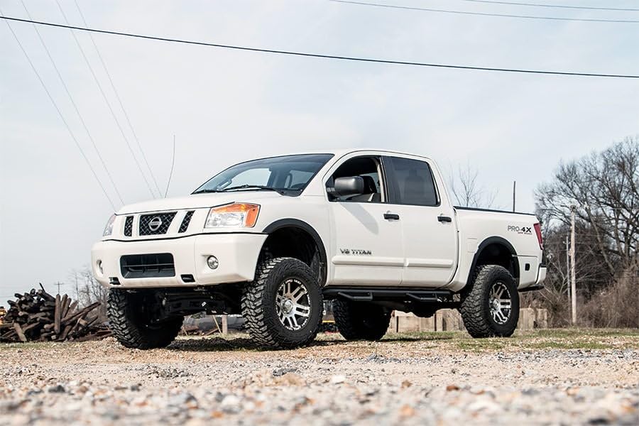 4" Rough Country Suspension Lift Kit for 2004-2015 Nissan Titan 2WD/4WD - 874.20