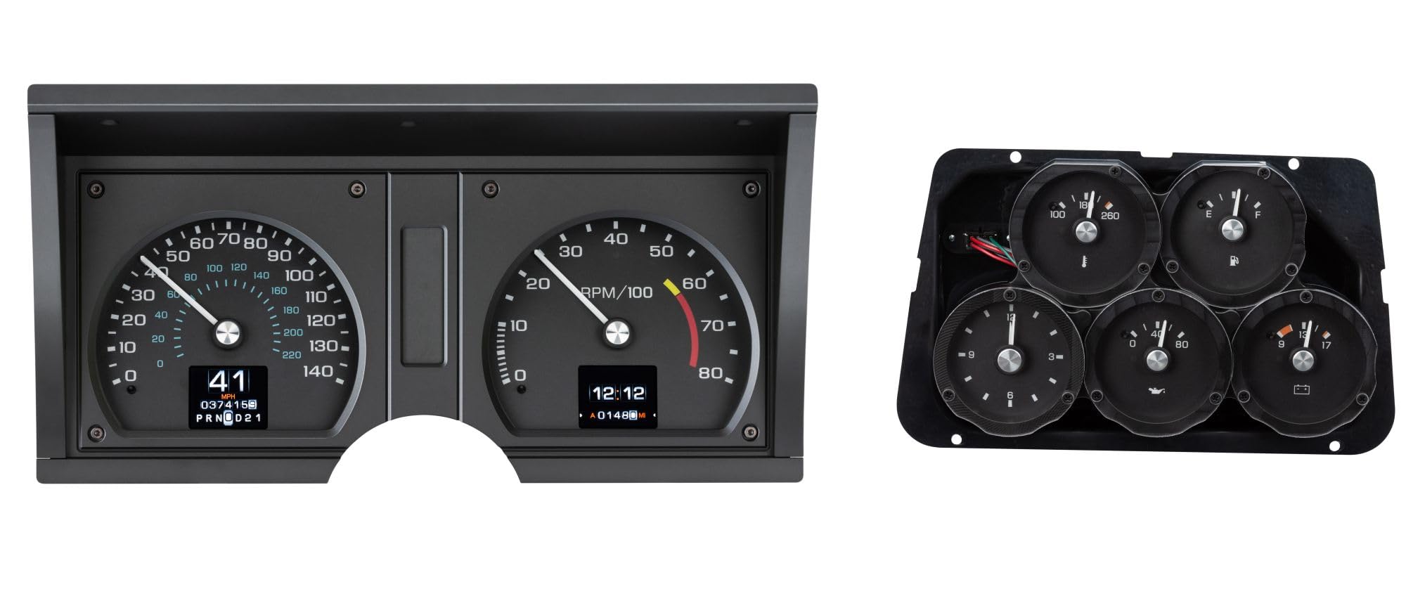 Dakota Digital Retrotech Gauge Instrument System RTX-78C-VET-X Compatible with 1978-82 Chevy Corvette