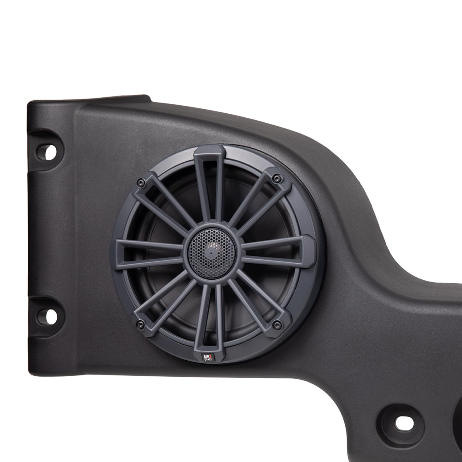 MB Quart Jeep Wrangler JK (2007-2018) MBQJK-28CRGB Rear Overhead Soundbar - Dual 8" Coaxial Speakers, Titanium Tweeters, RGB LED Lighting, OEM Replacement, 140W Peak Power