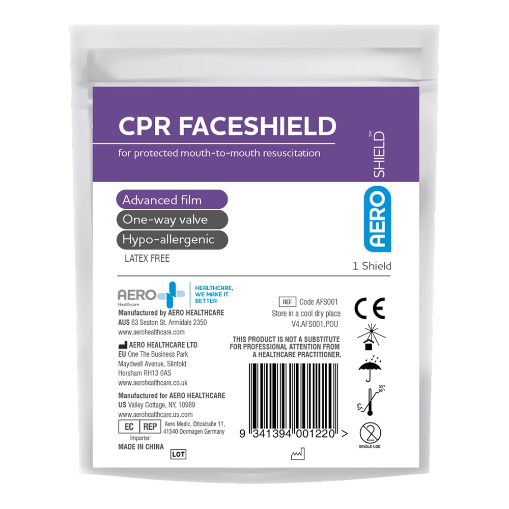 Disposable AEROSHIELD Face Shield (GST Free)