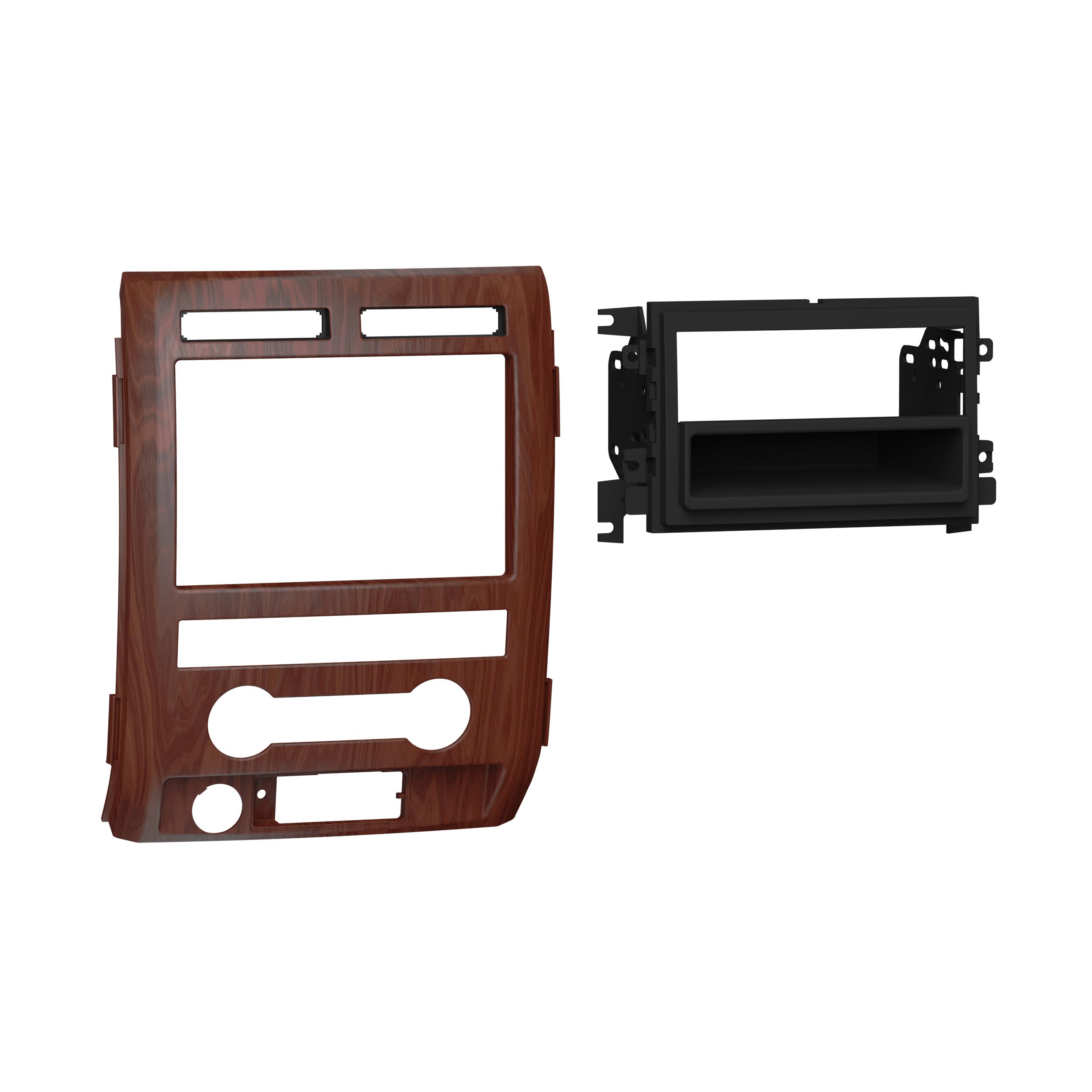 Metra Single DIN Installation Dash Kit 99-5822MM for 2009-2010 Ford F-150 Lariat, Midland Maple