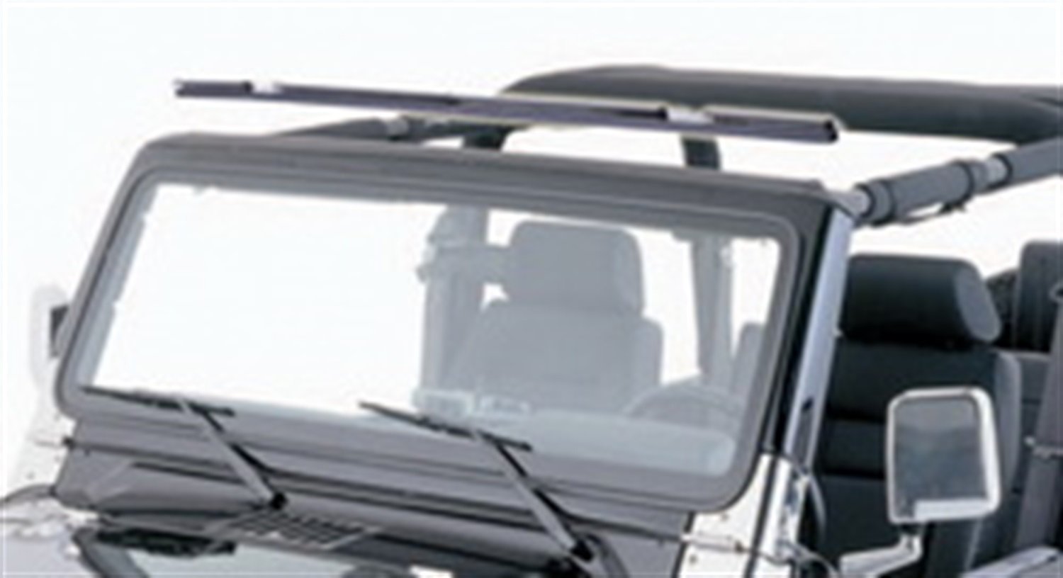 Windshield Channel Smittybilt 90104 for 1997-2006 Jeep Wrangler TJ