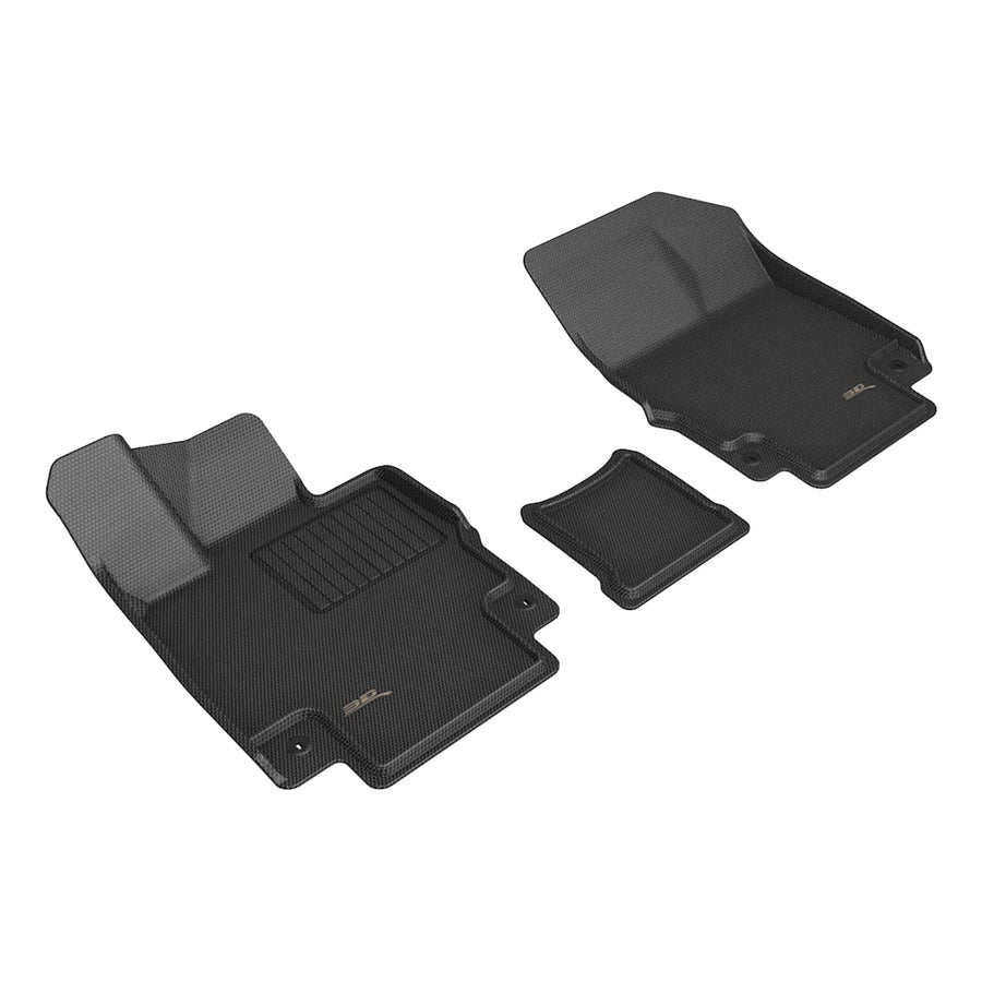 Kagu 3D MAXpider Custom Fit Floor Mat (Black) Compatible with Genesis GV60 2023-2026 - Front Row