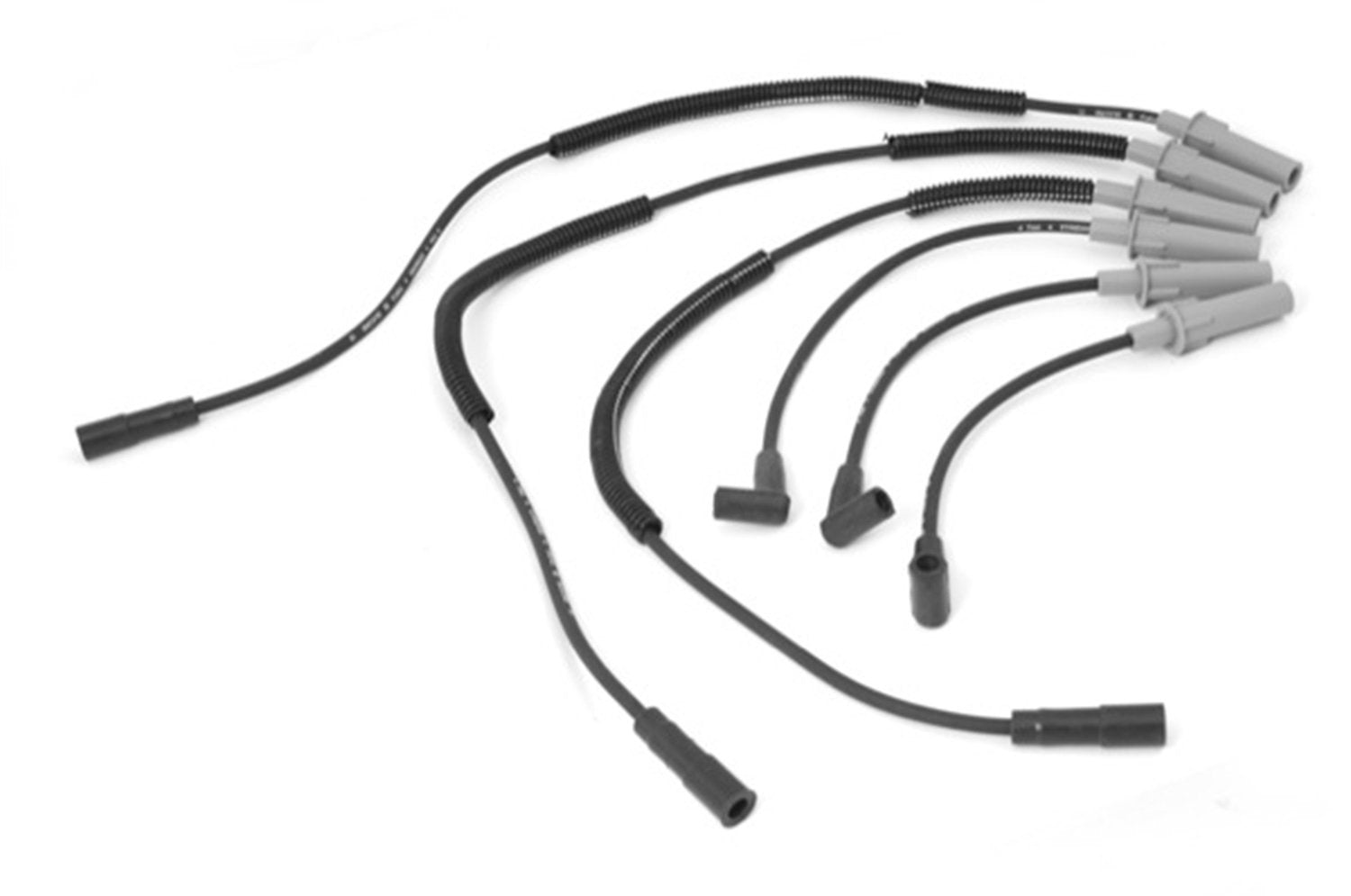 17245.18 | Omix-Ada | Ignition Spark Plug Wire Kit | OE Reference: 68017712AB | Fits 2007-2011 Jeep Wrangler JK 3.8L