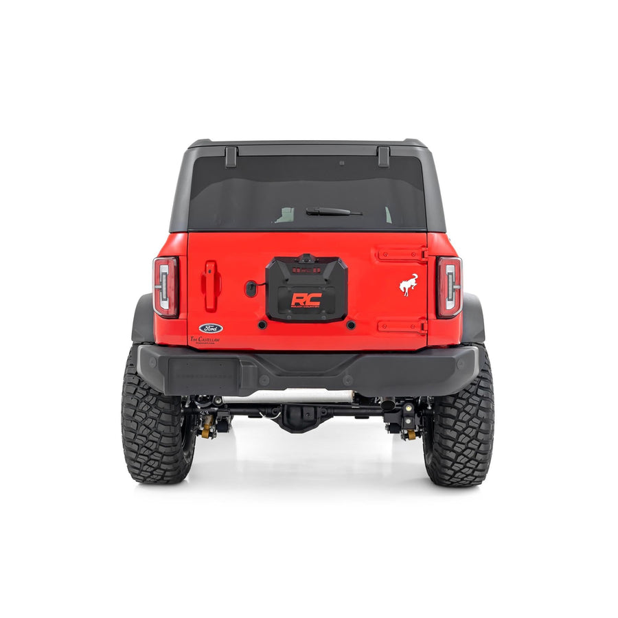Rough Country Spare Tire Carrier Cover Replacement Kit for Ford Bronco 4WD (2021-2024)