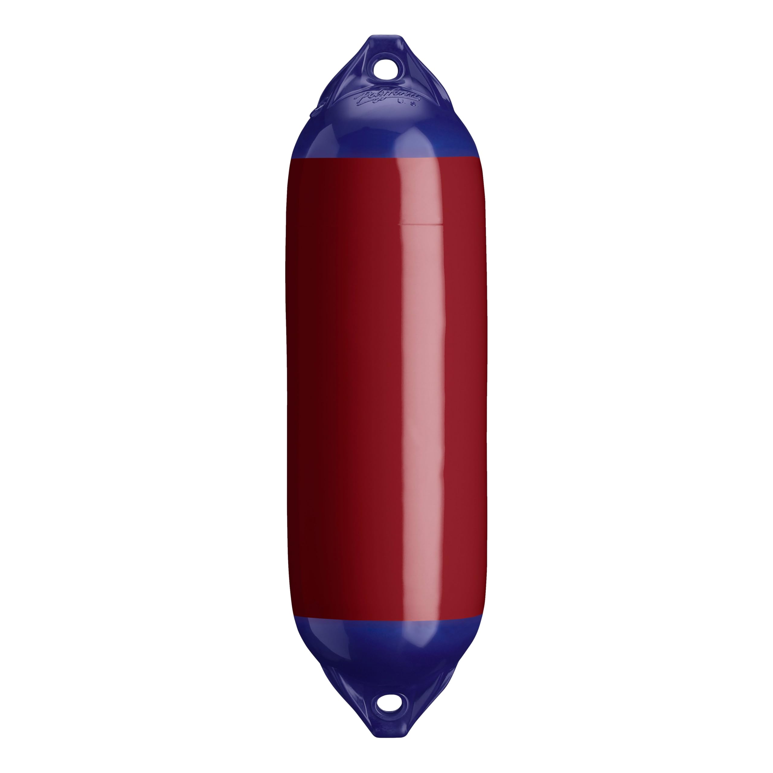Polyform F-Series Boat Fender Blue F-02 Standard - Burgundy Ropehold