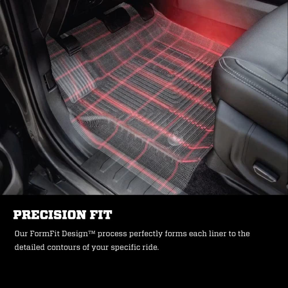 Husky Liners WeatherBeater 99721 Combination Front & 2ND Seat Floor Liners - (3
