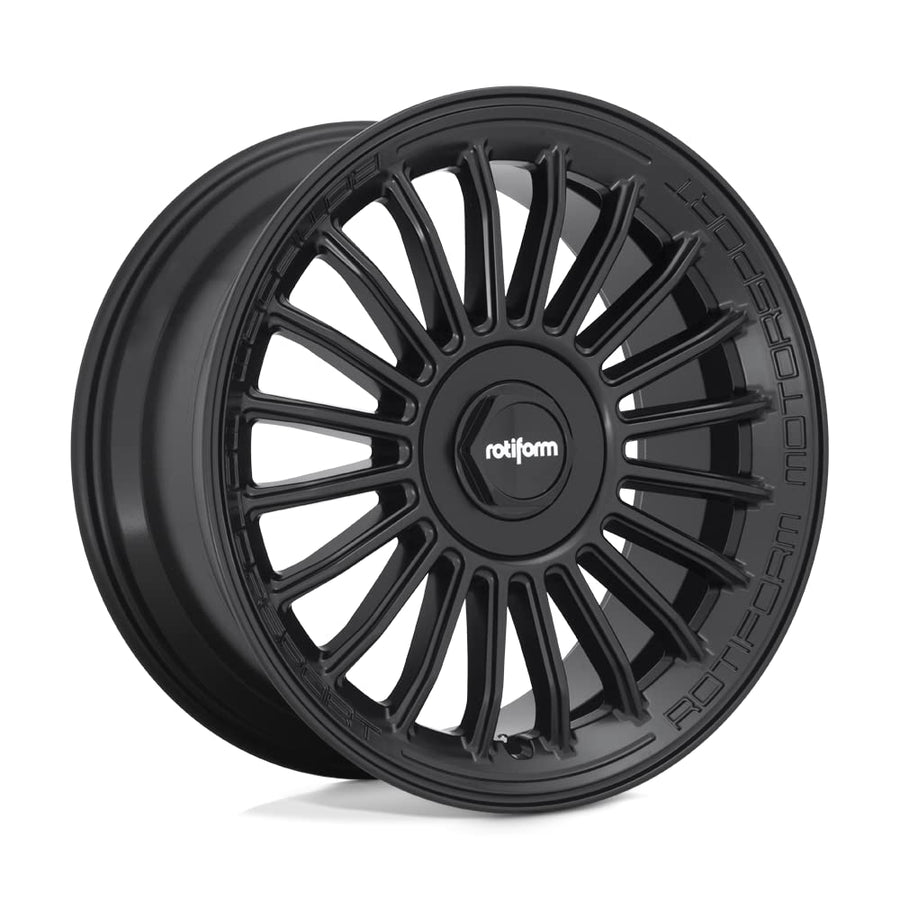 R161 Rotiform 19X8.5 5X100/112 MT-BLK 35MM - R1611985F3+35