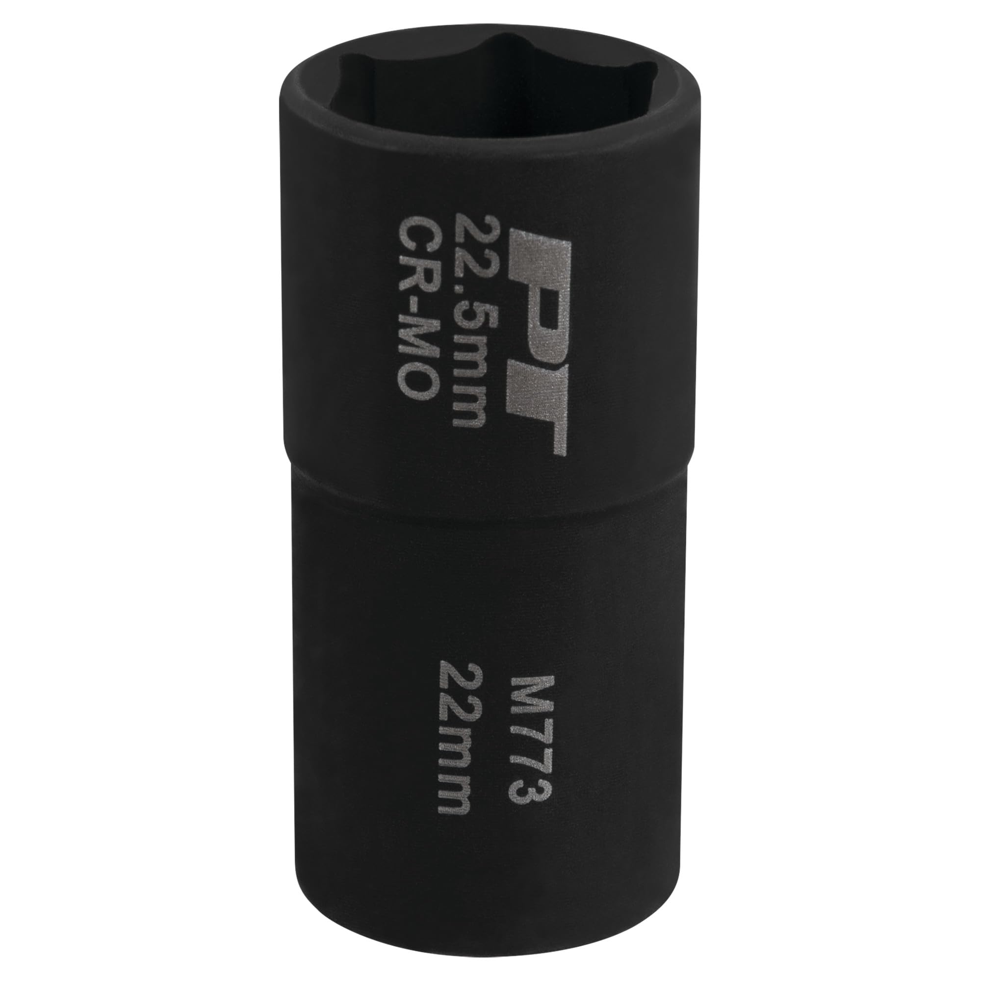 M773 Performance Tool 1/2-Inch Drive 22/22.5mm Flip Impact Socket - Durable and Versatile Tool for Efficiently Changing Tire Bolts and Lug Nuts