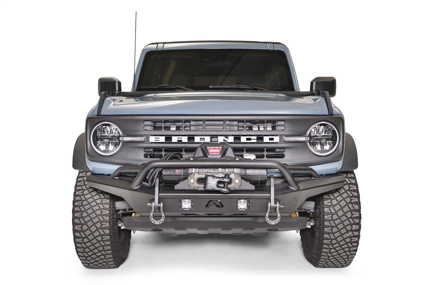 FB21-B5252-1 Fab Fours Inc. Front Replacement Bumper fits Ford Bronco