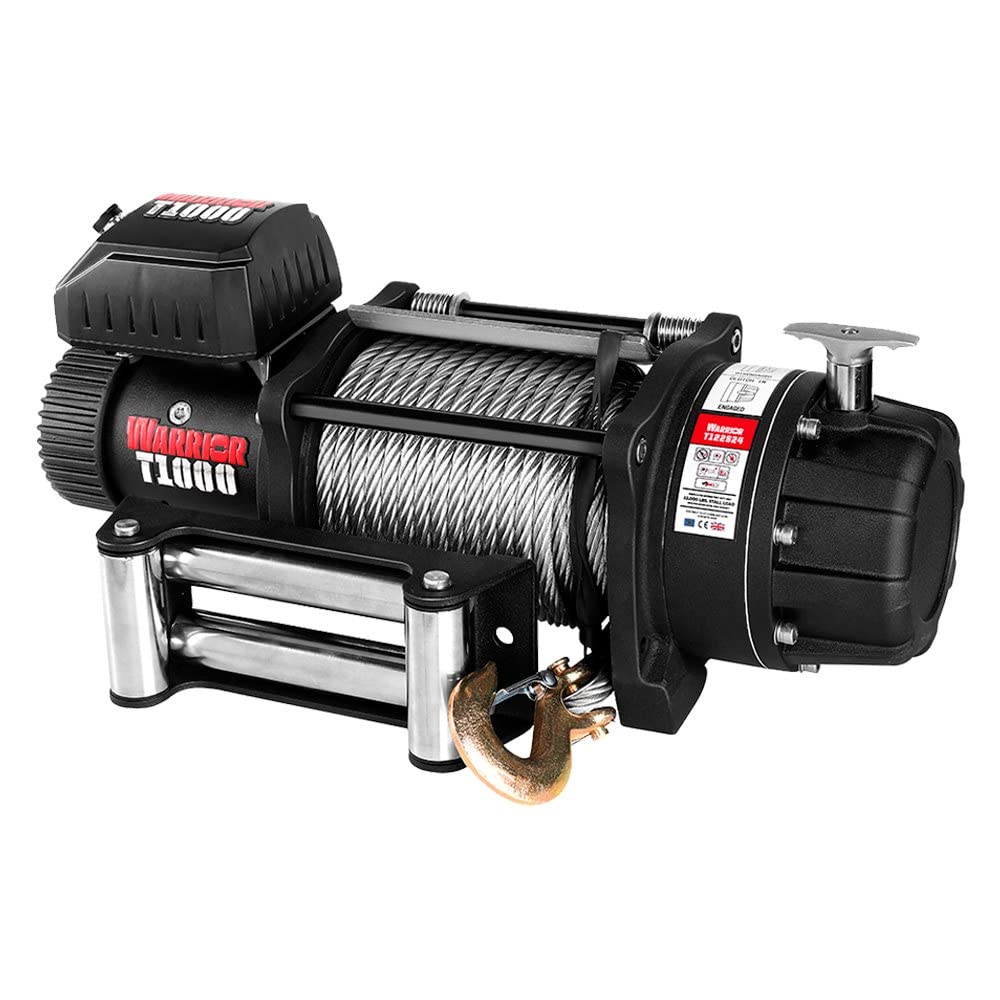 10000Lb Dk2 Elite Combat Winch Steel Cable