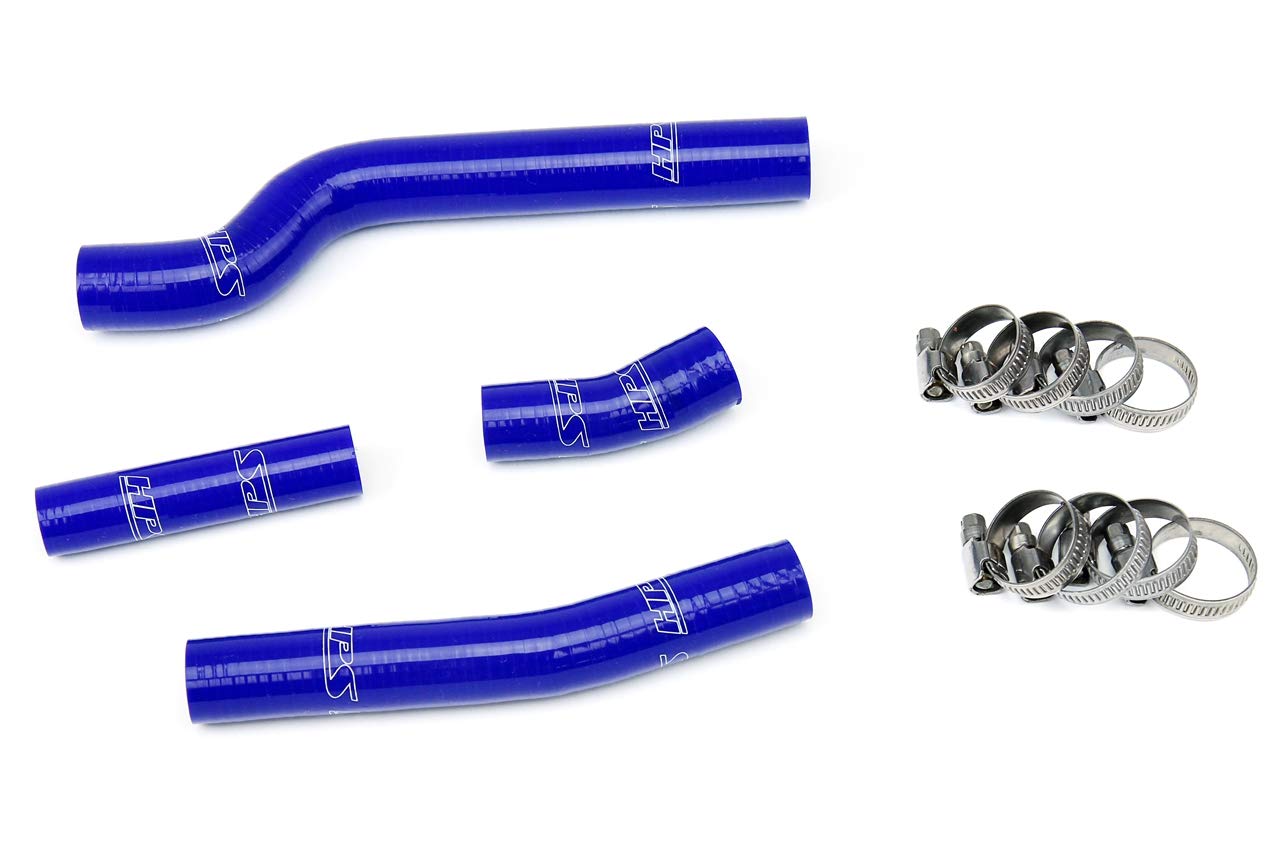Blue HPS 57-1262-BLUE Silicone Radiator Coolant Hose Kit