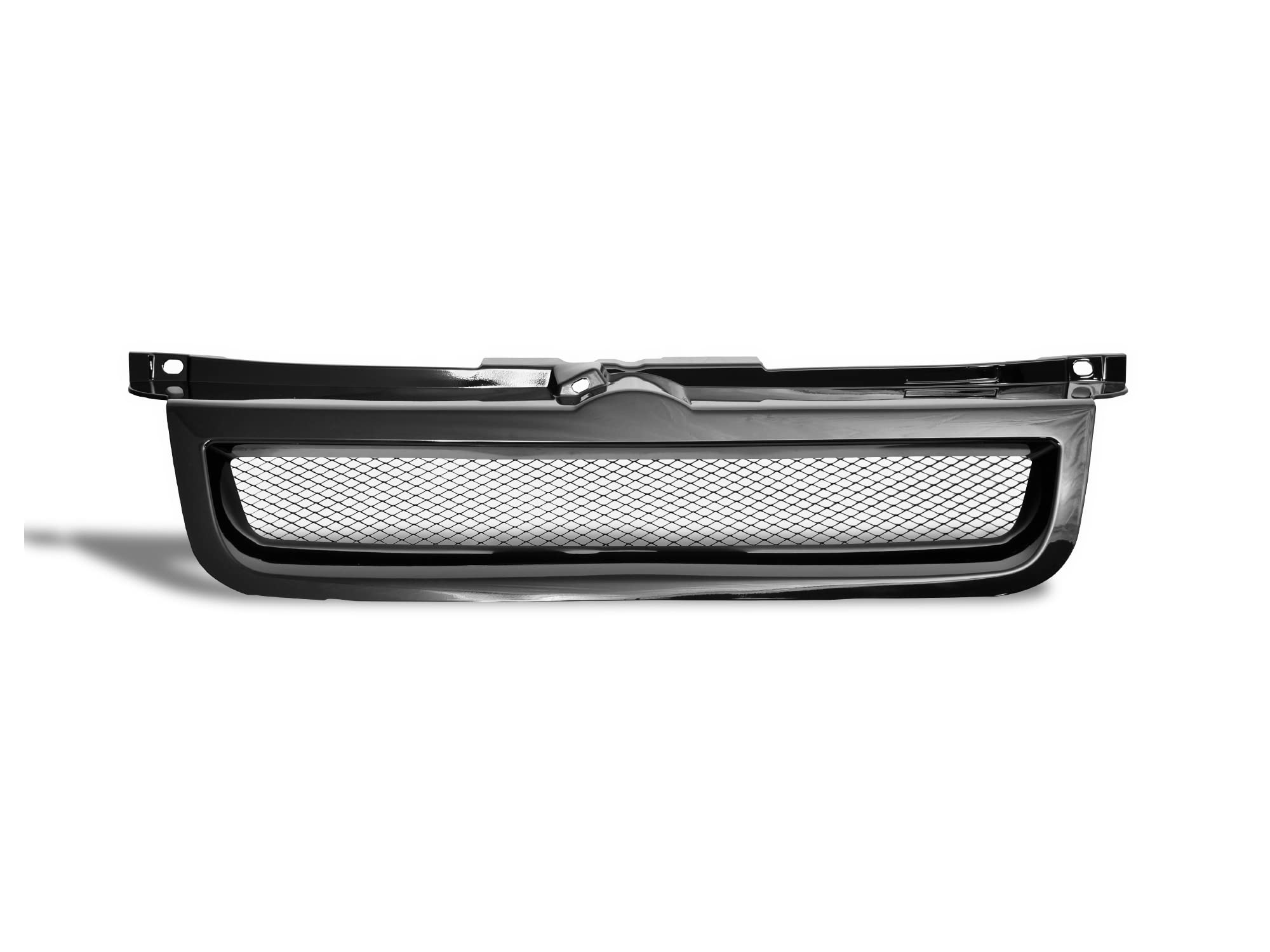 7150539 Armordillo USA Mesh Grille Fits 1999-2004 Volkswagen Jetta-Gloss Black