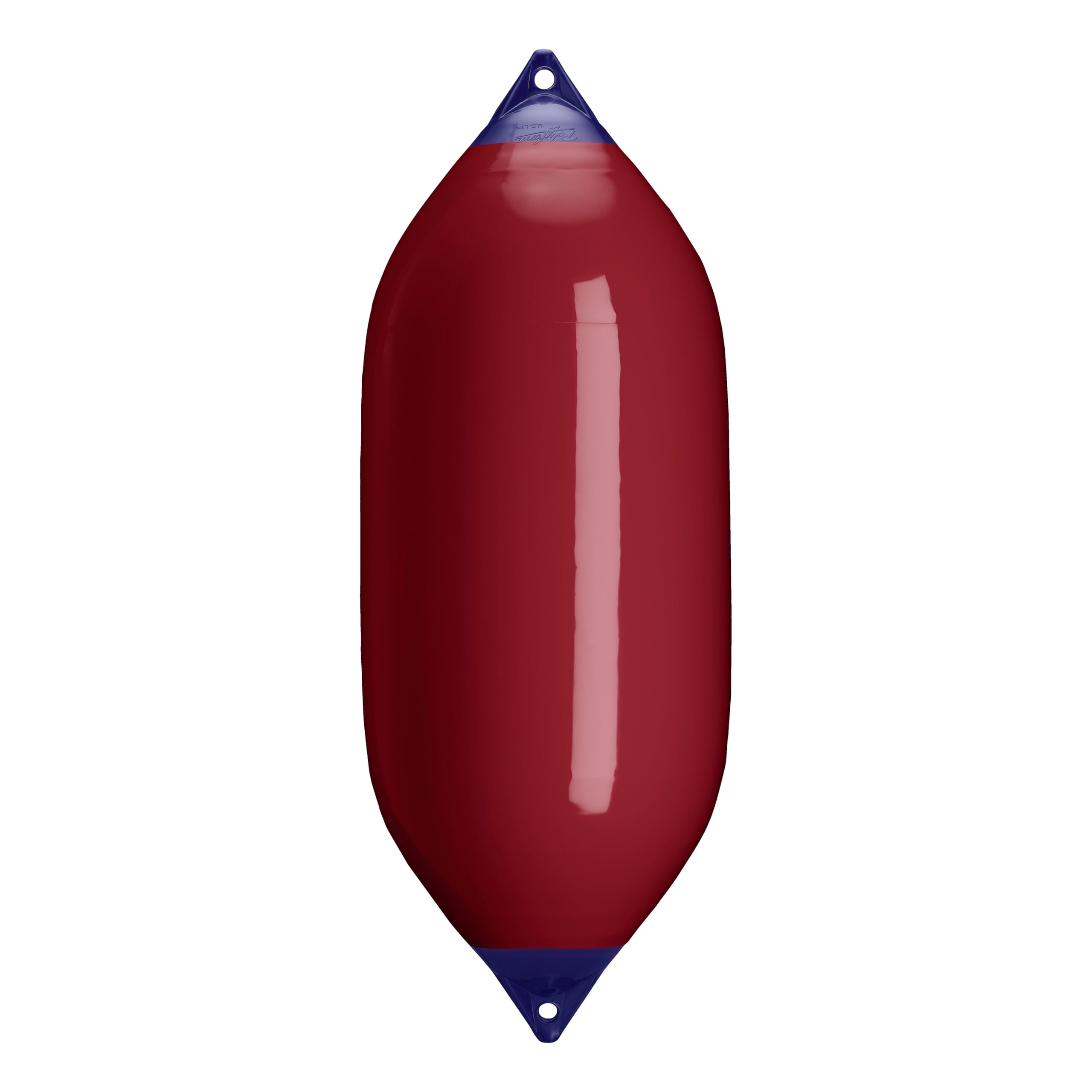 Polyform F-11 Standard Boat Fender F-Series - Burgundy Blue Ropehold
