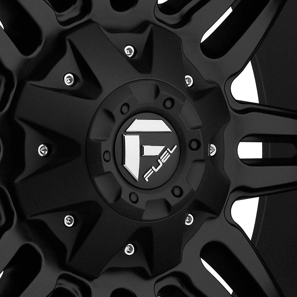 Black Fuel Offroad D531 HOSTAGE Wheel with Matte tpms (22 x 9.5 inches /6 x 135 mm, 19 mm Offset)