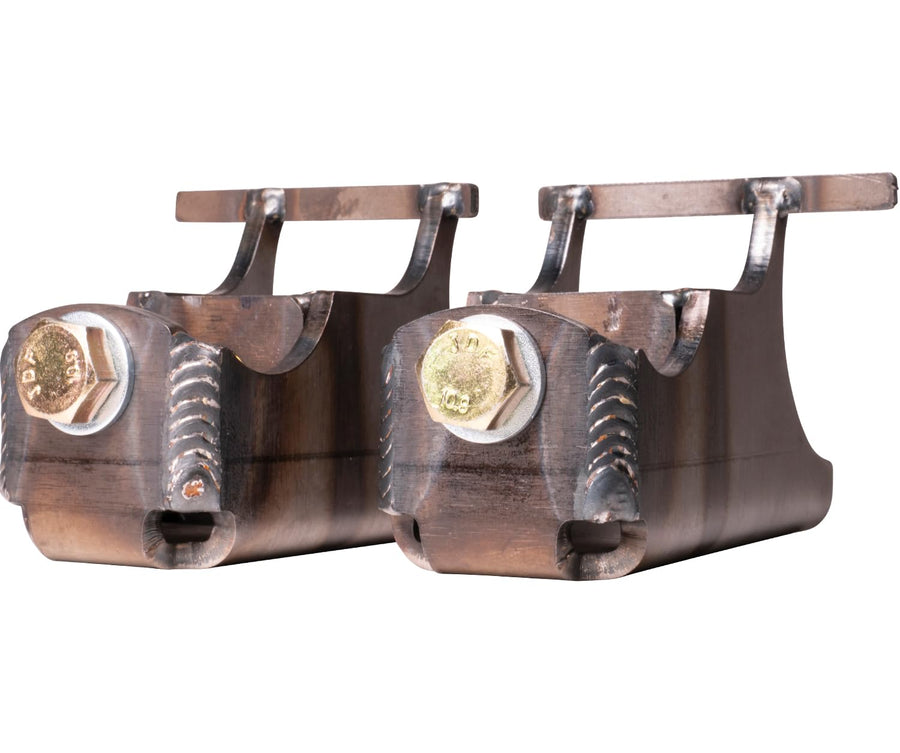 Dominator Carli Lower Shock Mounts, 2014+, Front, Weld In