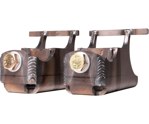 Dominator Carli Lower Shock Mounts, 2014+, Front, Weld In