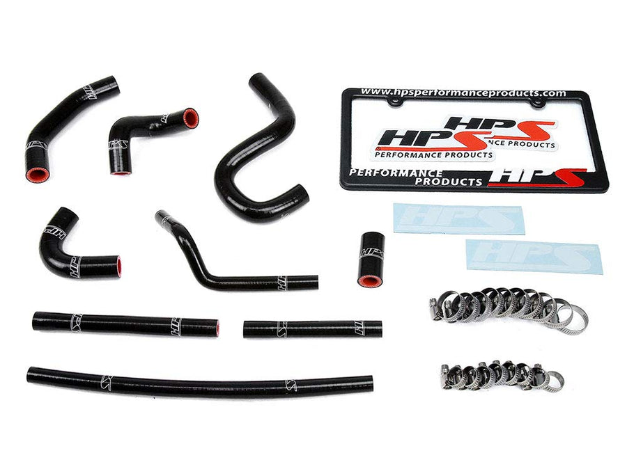 Black HPS Silicone Heater Hose Kit 57-1798-BLK Coolant