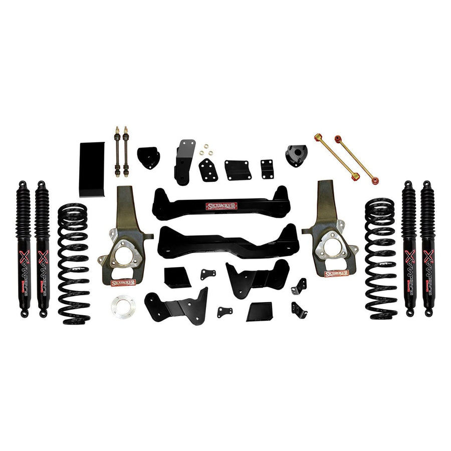 Skyjacker Suspension Lift Kit D940SSK-B w/Shock Black MAX Shocks 4 in. Lift