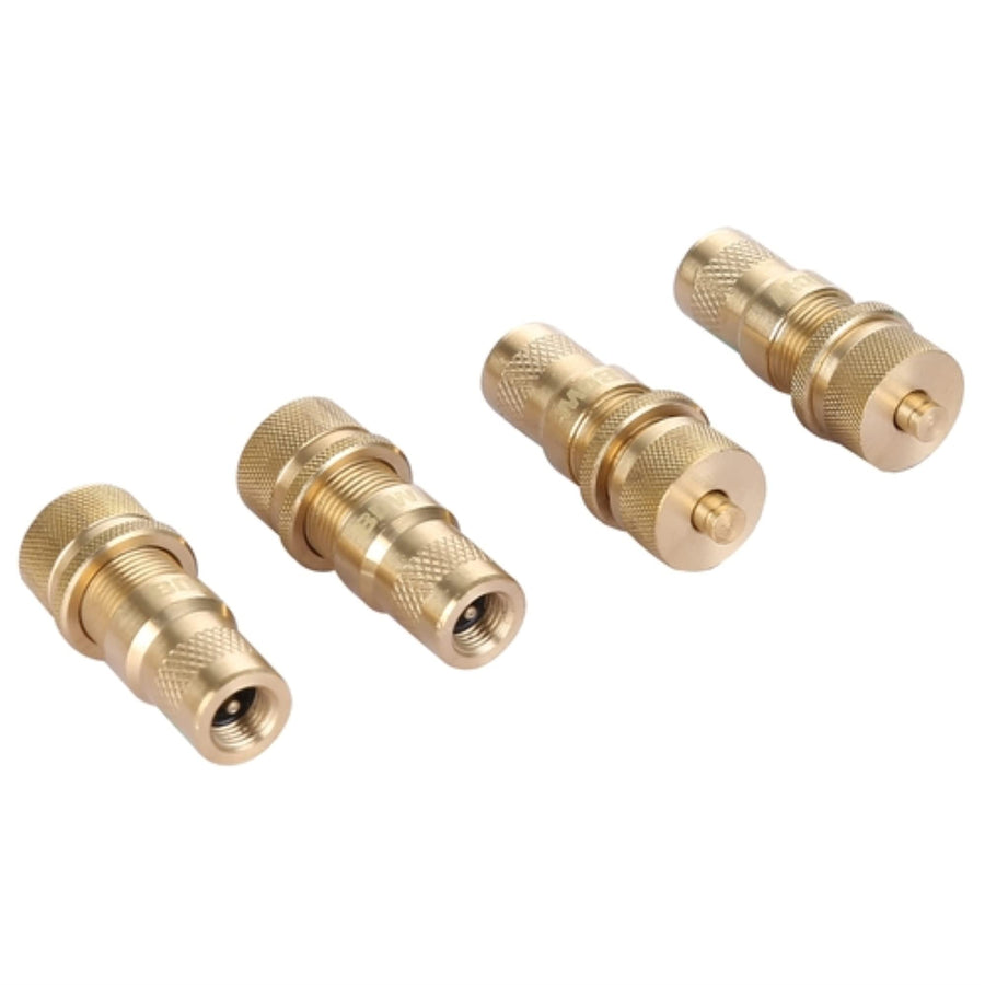 Automatic Tire Deflators Bulldog Winch 42068- Brass, Set of 4