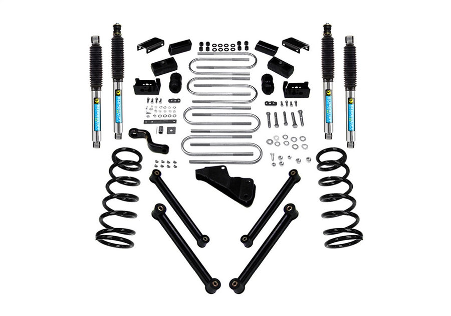 SUPERLIFT SUSPENSION RealTruck 4" Lift Kit for RAM 2500/3500 | Complete Lift Kit with Front & Rear Bilstein 5100 Shocks & Control Arms | K965B | Fits 2010-2013 RAM 2500; 2010-2012 RAM 3500 4WD Diesel