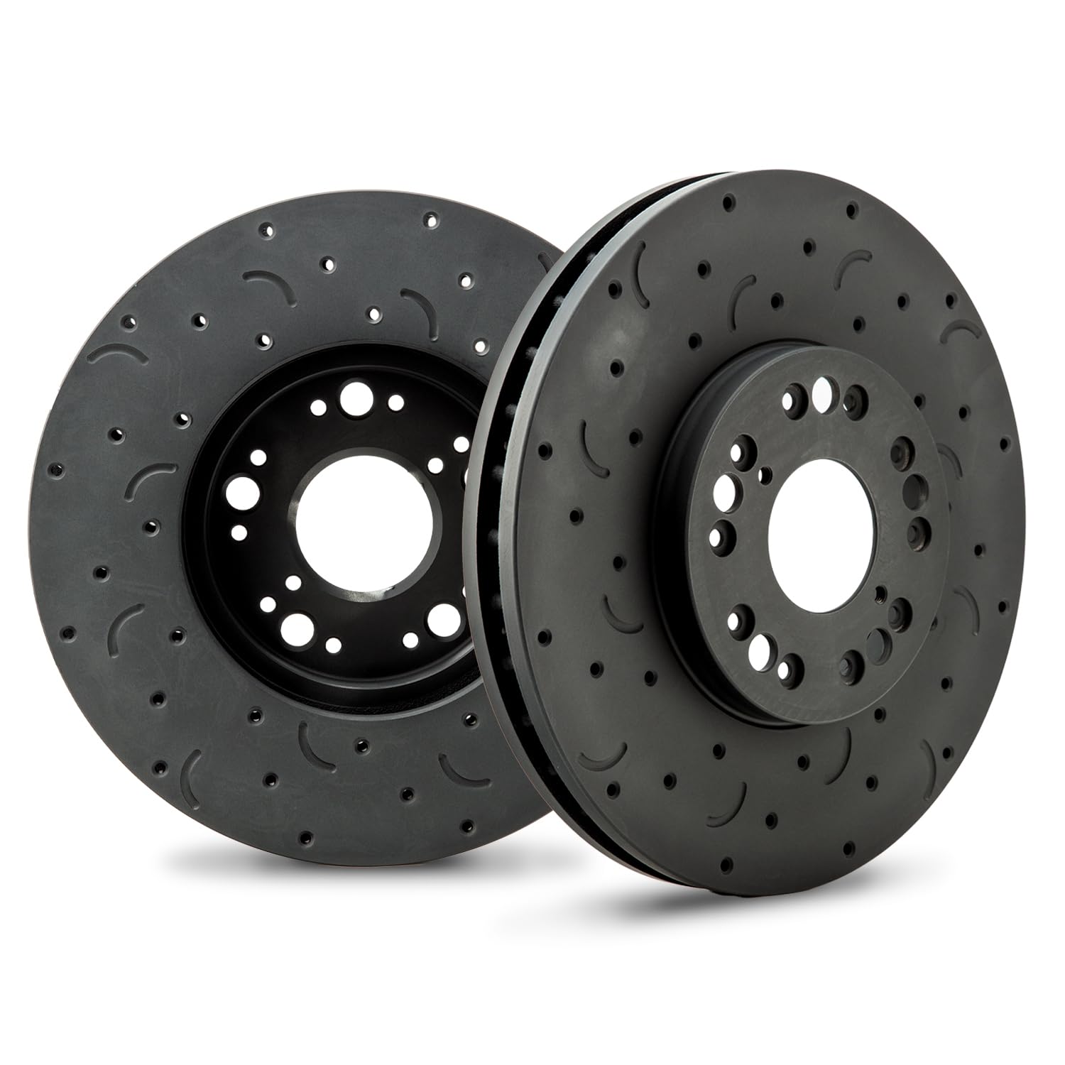 Hawk Performance Cross-Drilled and Slotted HTC5239 Talon Rotors