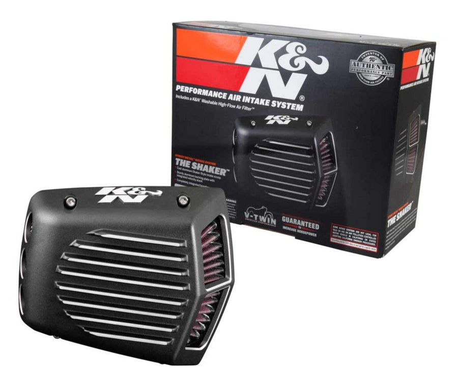 Cold Air Intake System K&N: High-Flow Air Filter, Increase Performance & Acceleration: Compatible with 2001-2017 Harley Davidson: (See Product Description for Selected Models) RK-3950