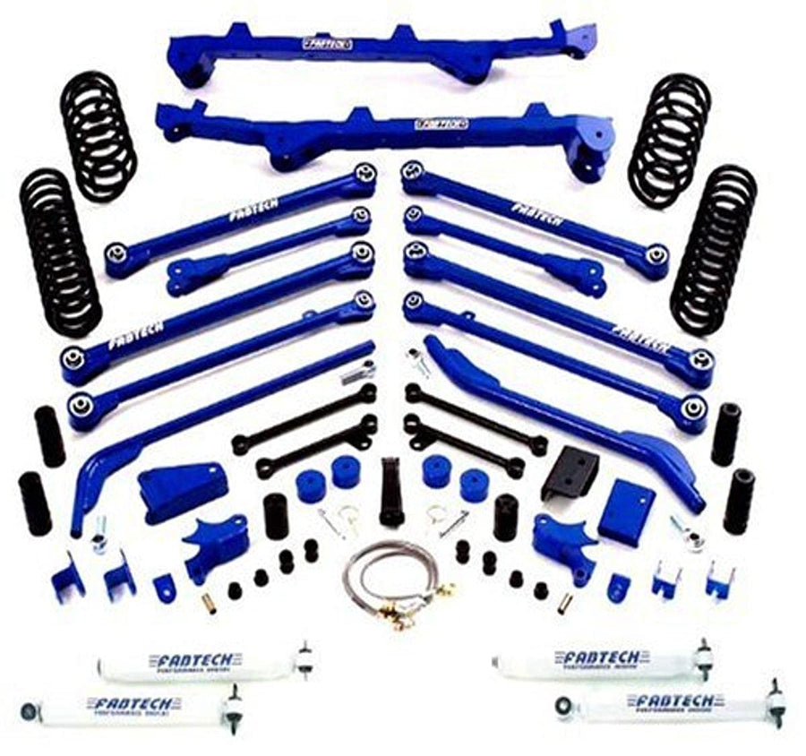 6" Lift Kit Fabtech Arm Box 1 for Jeep Unlimited