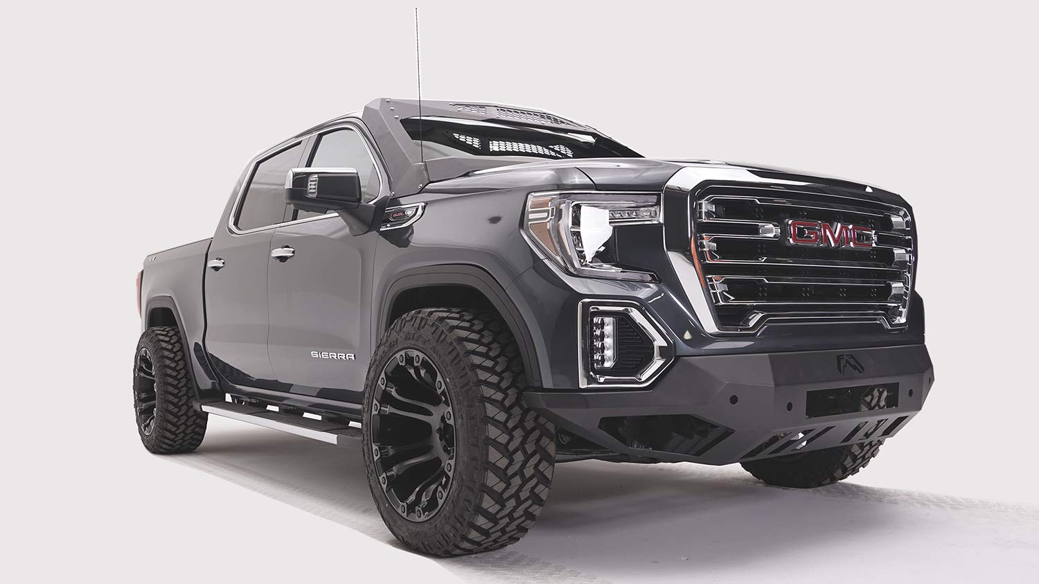 19-C Silverado 1500 Vengeance Front Sensor Bumper Fab Fours with No Guard