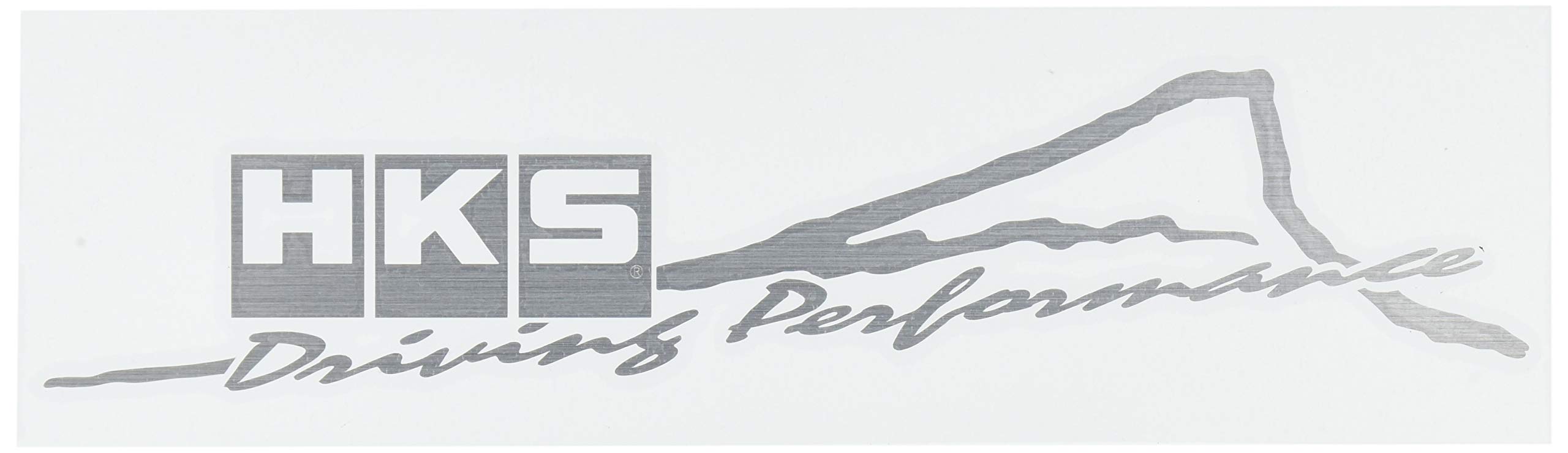 Silver HKS 51003-AK116 Sticker (Sticker)
