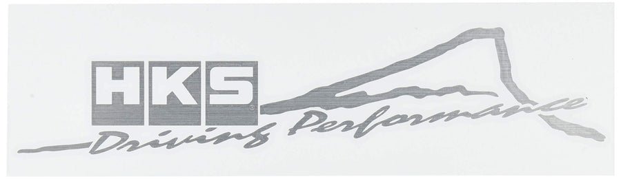 Silver HKS 51003-AK116 Sticker (Sticker)