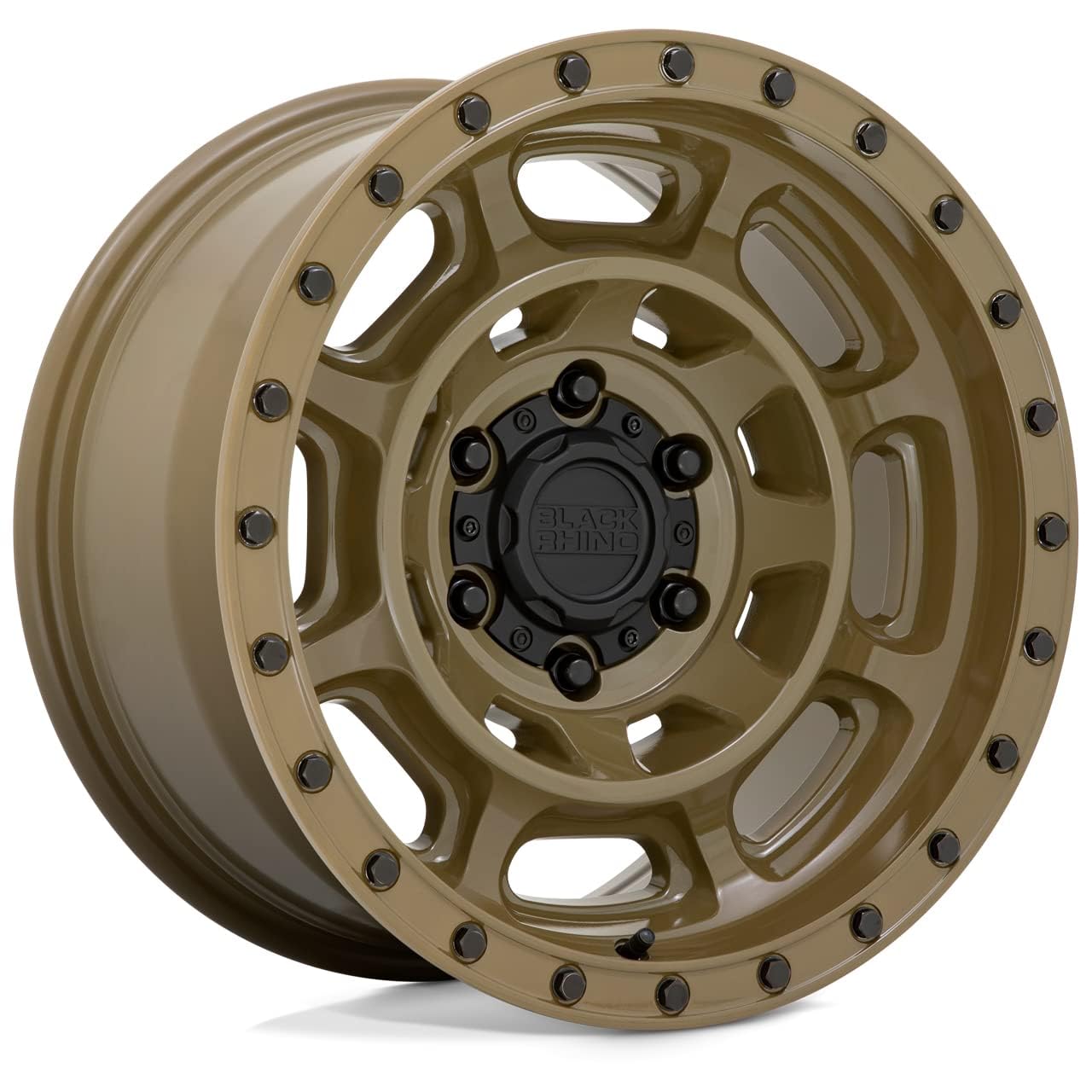 CONVOY Black Rhino Hard Alloys 17X8.5, 5X5.0, 4.04, -18mm GATOR GREEN - 1785CNV-85127N71