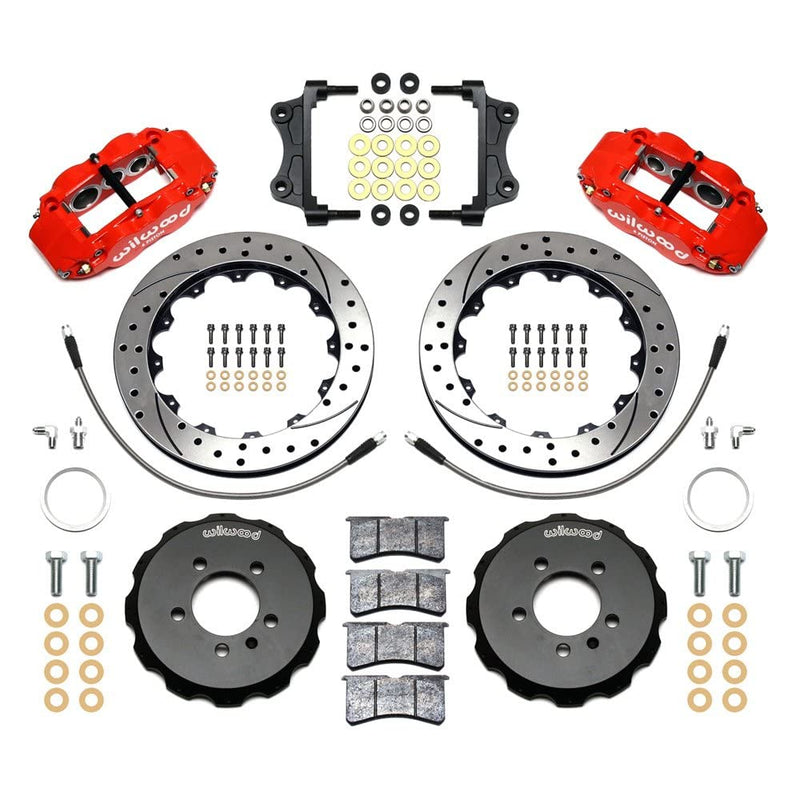 Front Hat Kit FNSL6R, 12.88", Drill, Red