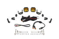 Diode Dynamics 1 Inch SS3 Universal Roll Bar Bumper Light Kit, Yellow Combo Sport