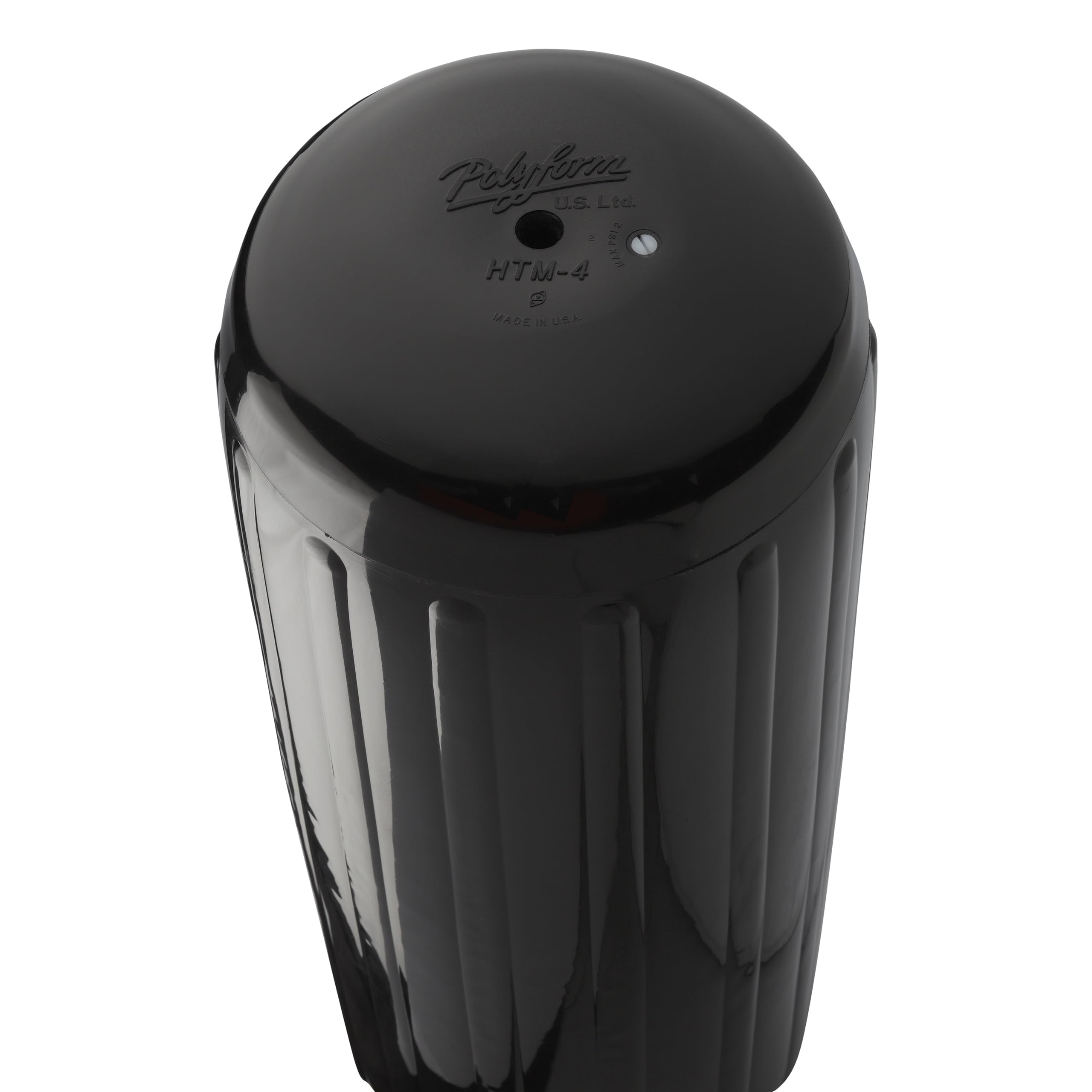 HTM-Series Polyform Boat Fender HTM-4 - Black