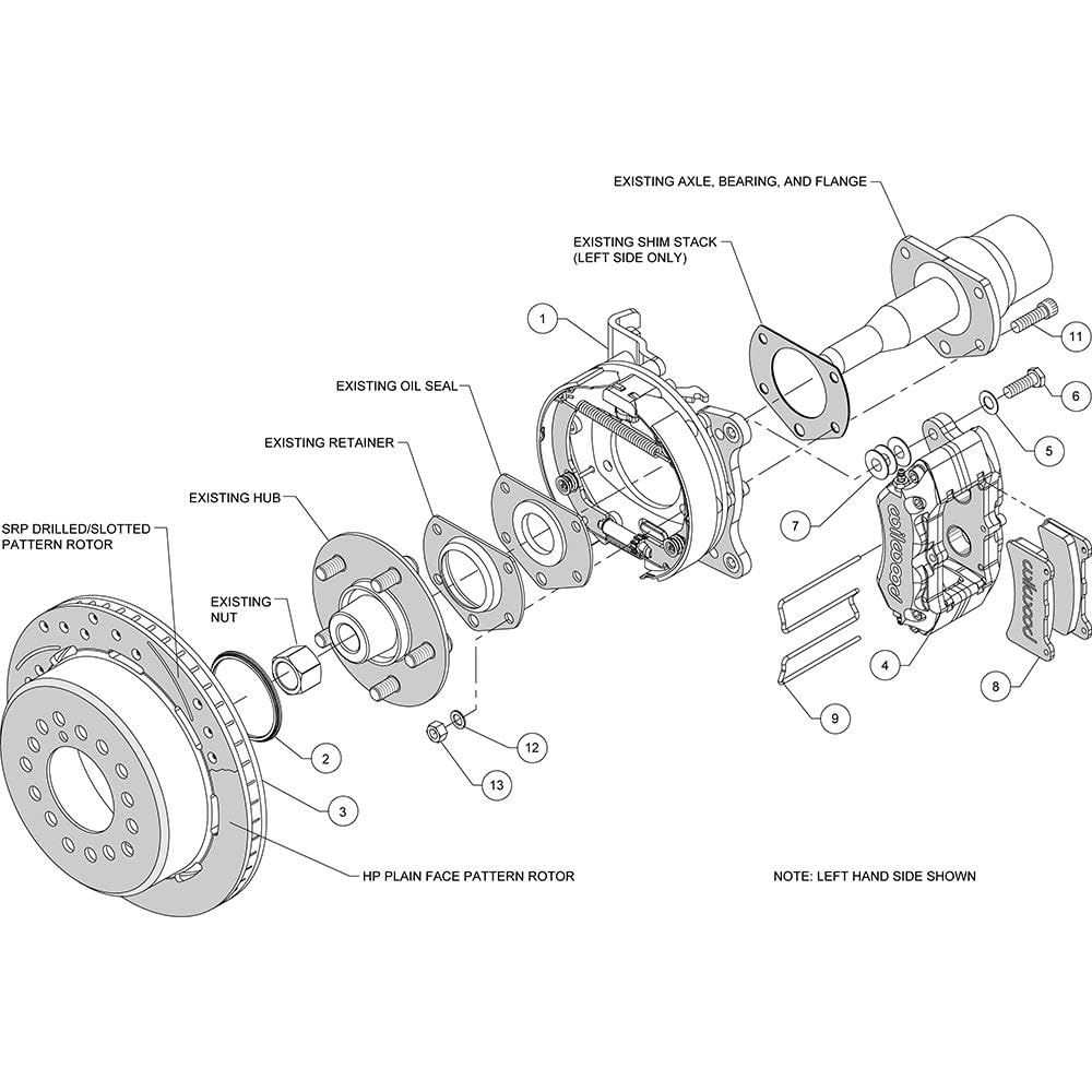 P-Brake Kit FDP-LP 11.00"