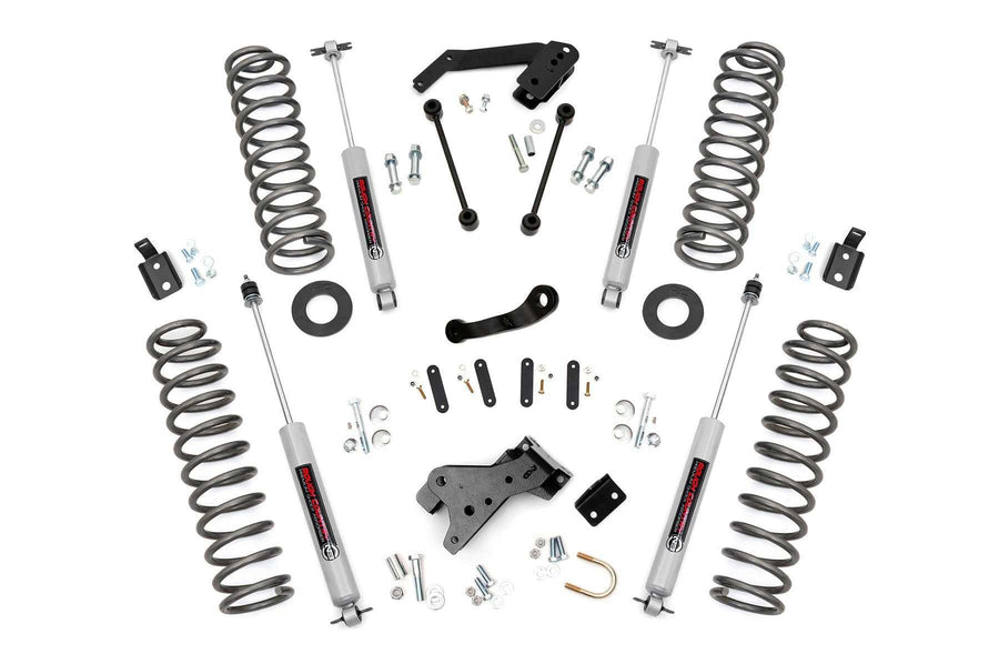 4" Lift Kit Rough Country for 2007-2018 Jeep Wrangler JK 2-Door - 68230