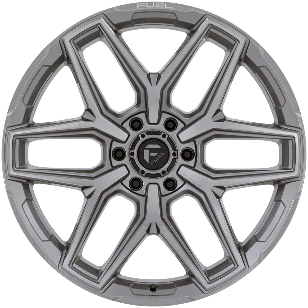 Fuel D854 20x9 Flux 6x4.5" +20mm Platinum Wheel Rim 20" Inch