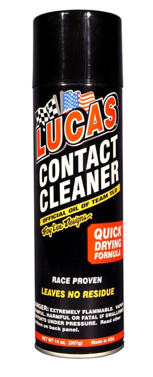 Lucas Oil Contact Cleaner 14Oz Cle Made by Lucas 90799/10799