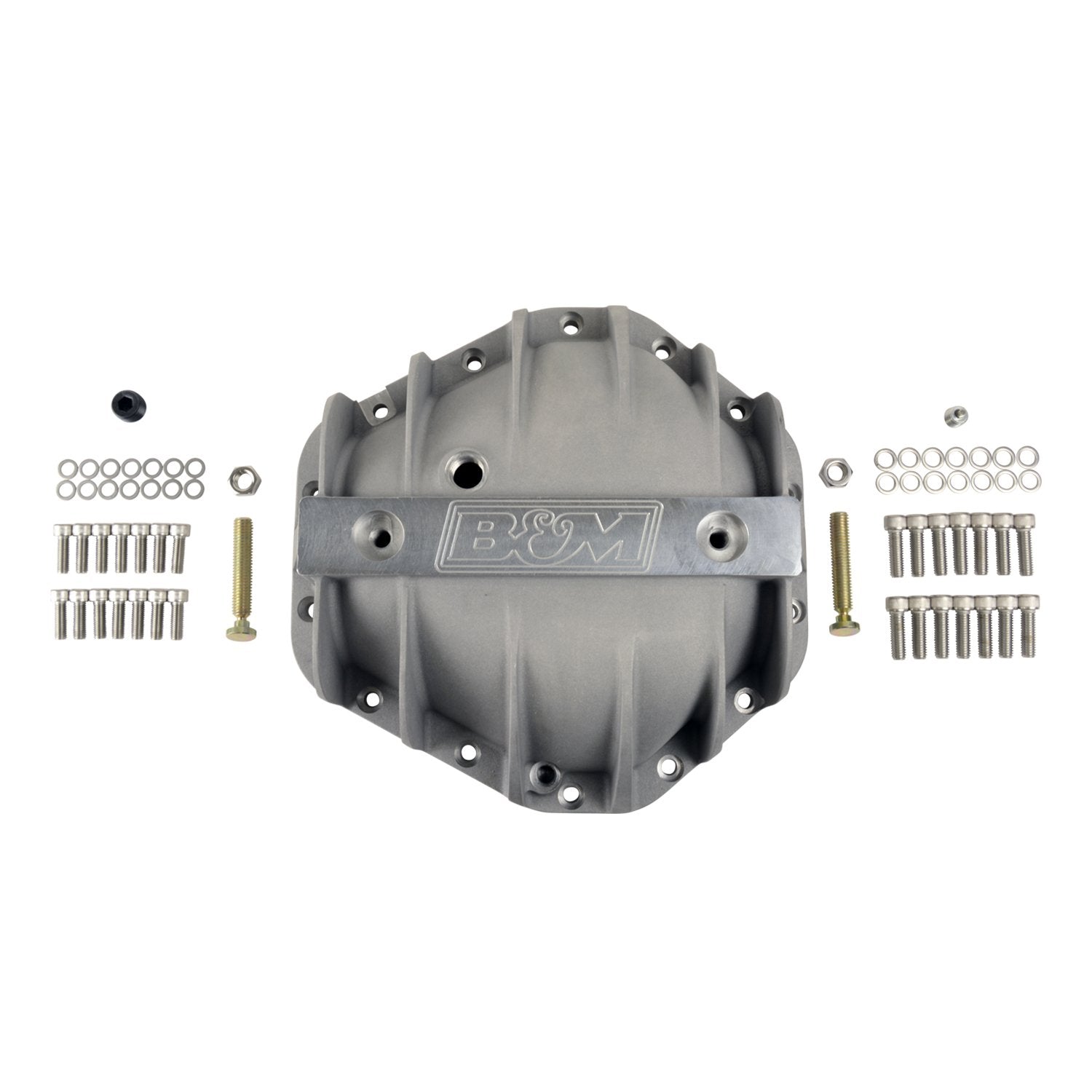 10.5" B&M Cast Aluminum 14-Bolt Rear End Differential Cover