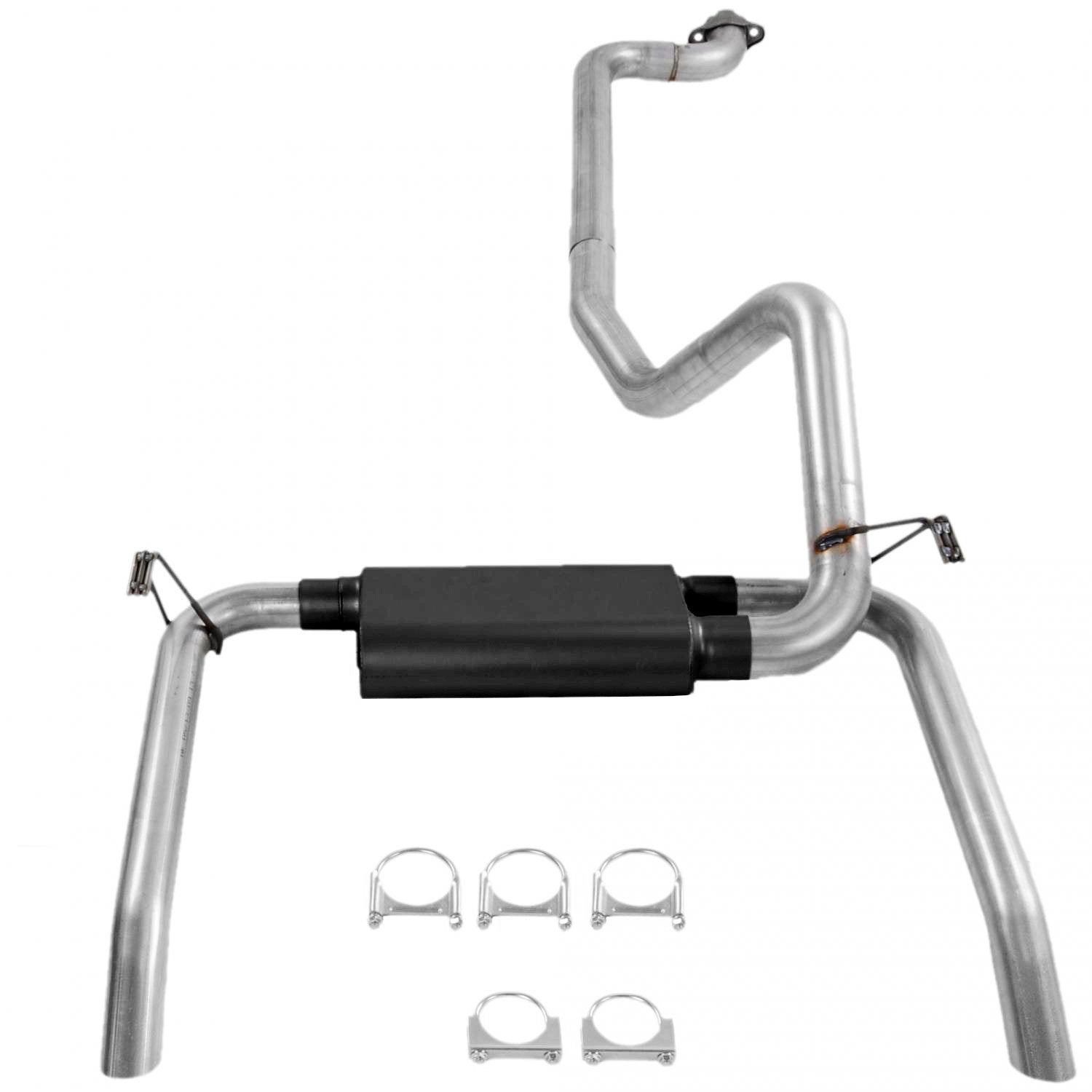 Flowmaster American Thunder 17143 Cat-Back Exhaust Kit 3 Inch Aluminized Steel Compatible with 1993-1995 Chevy Camaro and Pontiac Firebird with 5.7L LT-1 engine