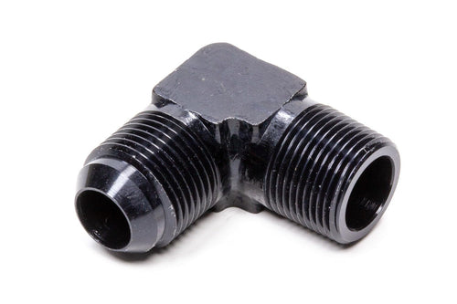 90 Degree Adapter - Black Fragola -10AN x 3/8 NPT