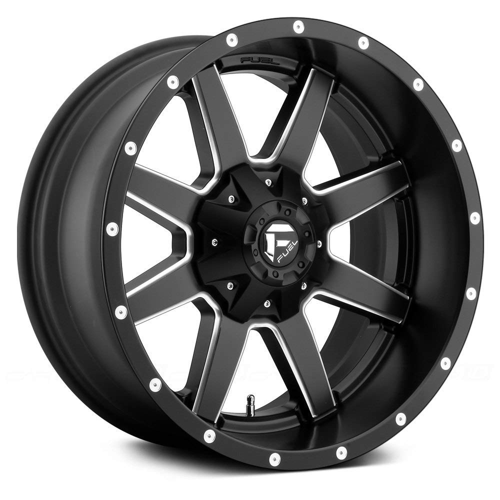 D538 MAVERICK FUEL OFF-ROAD 17X8.5, 5X110/5.0, 5.73, 25mm MATTE BLACK MILLED - D5381785C157