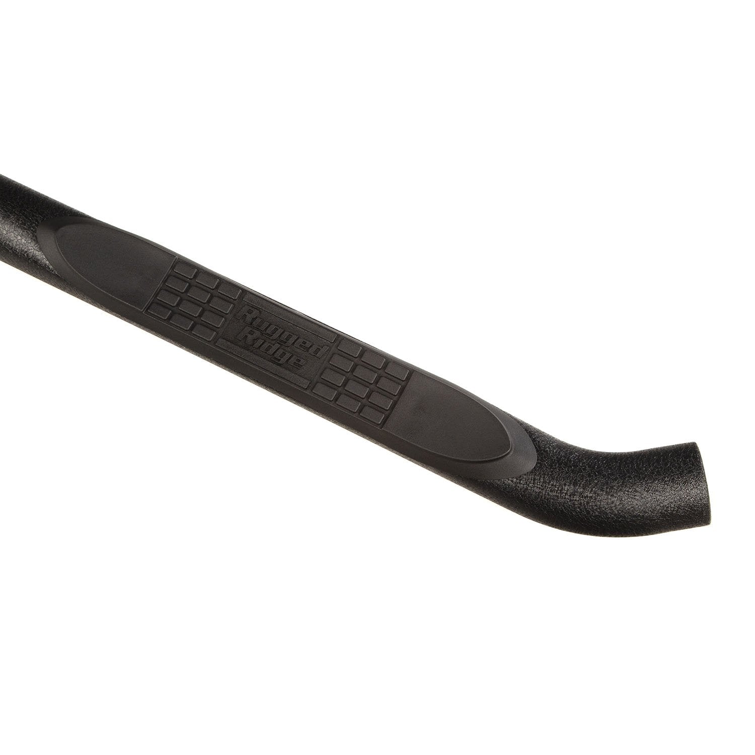Rugged Ridge | 3 inch Side Step, Round, Black | 11591.12 | Fits 2018-2024 Jeep Wrangler JL/JLU