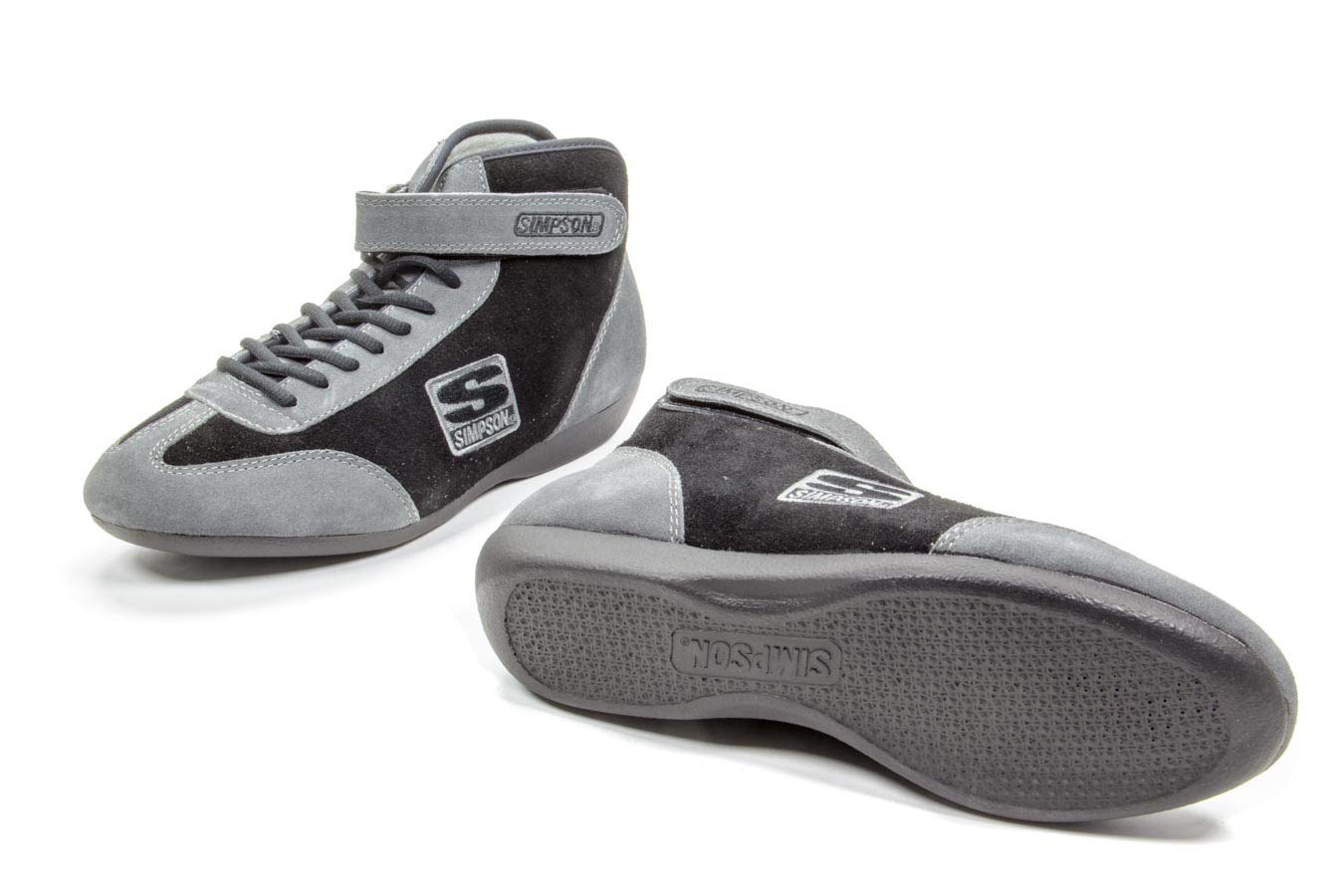 Simpson MT850BK Racing Shoes Mid Top Size 8.5 Black