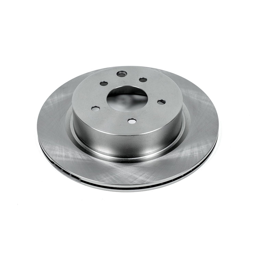 Power Stop JBR1144 One Rear Stock Replacement Brake Rotor For EX35, E, G25, G35, G37, M35, M45, INFINITI, QX50, 350Z, 370Z, Maxima, Maxima, Z [Model Specific]