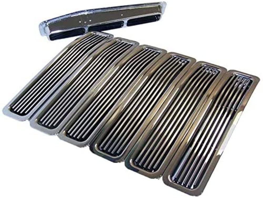 Crown Automotive RT Off-Road Grille Insert Set, Chrome RT26041