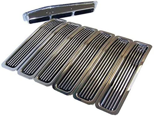 Crown Automotive RT Off-Road Grille Insert Set, Chrome RT26041